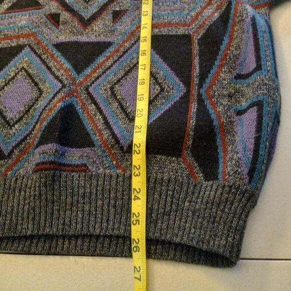 London Fog Geometric Shapes Sweater - Picture 5 of 6